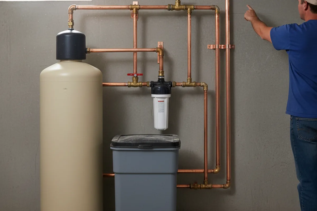 Whole-house water treatment system installed in Massapequa